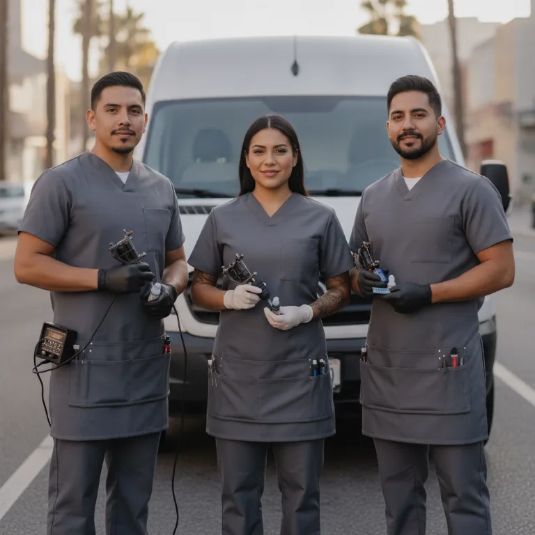 Tatuador equipo en Uruapan
